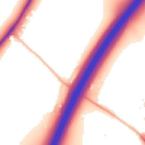 Daytime road noise heatmap for GL10 3WF