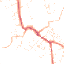 Daytime road noise heatmap for GL11 4AA