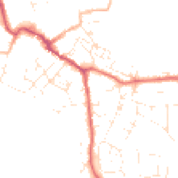 Daytime road noise heatmap for GL11 4AF