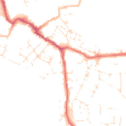Daytime road noise heatmap for GL11 4AN