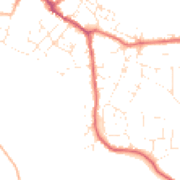 Daytime road noise heatmap for GL11 4AQ
