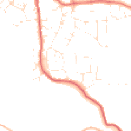 Daytime road noise heatmap for GL11 4AS