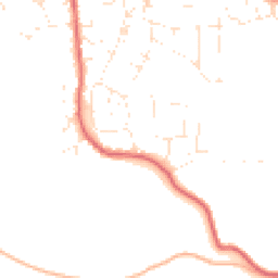 Daytime road noise heatmap for GL11 4AT