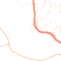 Daytime road noise heatmap for GL11 4AW