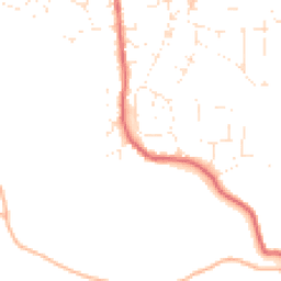 Daytime road noise heatmap for GL11 4AY
