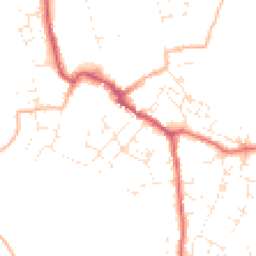 Daytime road noise heatmap for GL11 4BE