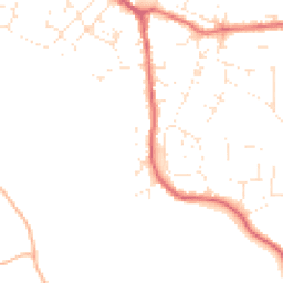 Daytime road noise heatmap for GL11 4BH
