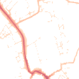 Daytime road noise heatmap for GL11 4BX
