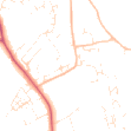 Daytime road noise heatmap for GL11 4DD