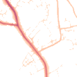 Daytime road noise heatmap for GL11 4DF