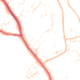 Daytime road noise heatmap for GL11 4DN