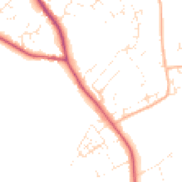 Daytime road noise heatmap for GL11 4DP