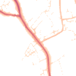 Daytime road noise heatmap for GL11 4DQ