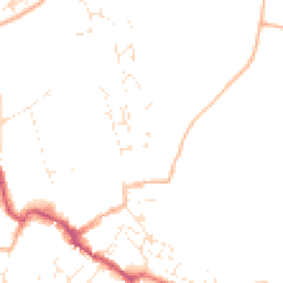 Daytime road noise heatmap for GL11 4FJ