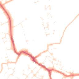 Daytime road noise heatmap for GL11 4HJ