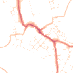 Daytime road noise heatmap for GL11 4JX