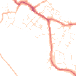 Daytime road noise heatmap for GL11 4LG