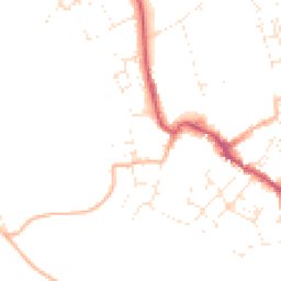 Daytime road noise heatmap for GL11 4LP