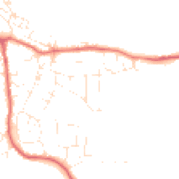 Daytime road noise heatmap for GL11 4NX