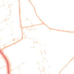 Daytime road noise heatmap for GL11 5BG