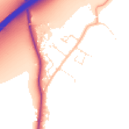 Daytime road noise heatmap for GL11 5DJ
