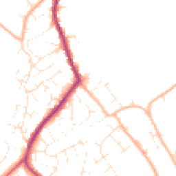 Daytime road noise heatmap for GL11 5FA