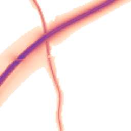 Night-time road noise heatmap for GL11 5FP