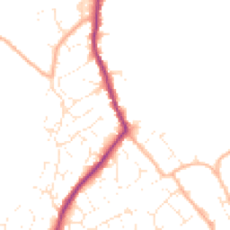 Daytime road noise heatmap for GL11 5LA