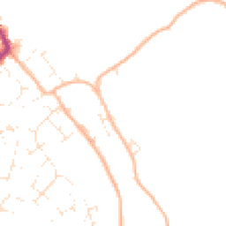 Daytime road noise heatmap for GL11 5NZ