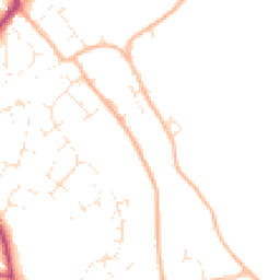 Daytime road noise heatmap for GL11 5PP