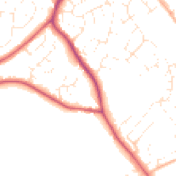 Daytime road noise heatmap for GL11 5QW