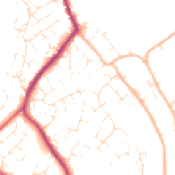 Daytime road noise heatmap for GL11 5QY