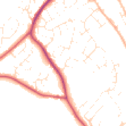 Daytime road noise heatmap for GL11 5RH