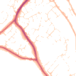 Daytime road noise heatmap for GL11 5RN