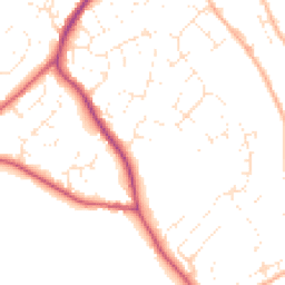 Daytime road noise heatmap for GL11 5RR