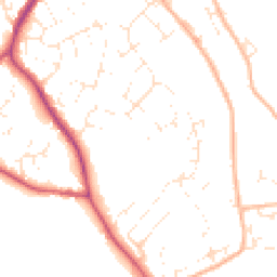 Daytime road noise heatmap for GL11 5RS