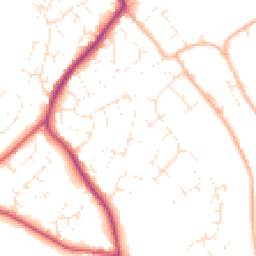 Daytime road noise heatmap for GL11 5RU