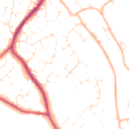 Daytime road noise heatmap for GL11 5SA
