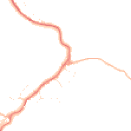 Daytime road noise heatmap for GL11 5SN