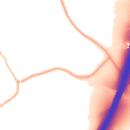 Daytime road noise heatmap for GL11 6DA