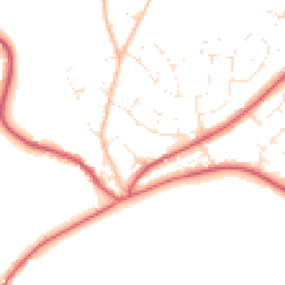 Daytime road noise heatmap for GL11 6HL