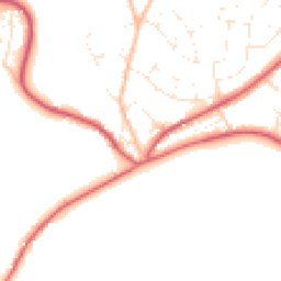 Daytime road noise heatmap for GL11 6HS