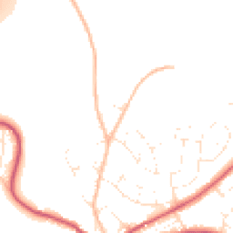 Daytime road noise heatmap for GL11 6JQ