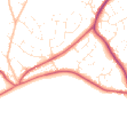 Daytime road noise heatmap for GL11 6PN
