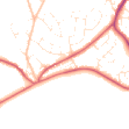 Daytime road noise heatmap for GL11 6PU