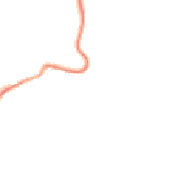Night-time road noise heatmap for GL15 4AA