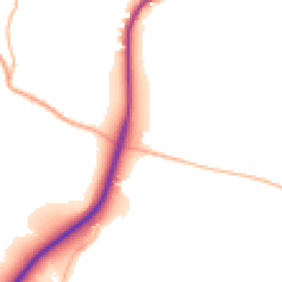Daytime road noise heatmap for GL15 4AR