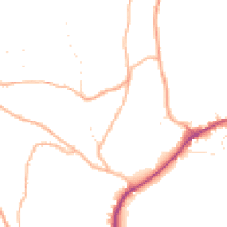 Daytime road noise heatmap for GL15 4BJ