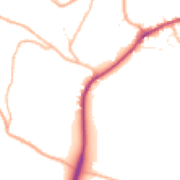 Daytime road noise heatmap for GL15 4DB