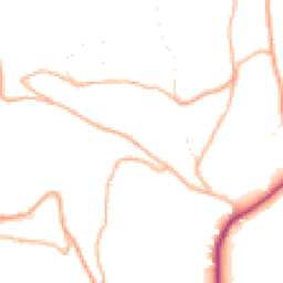 Daytime road noise heatmap for GL15 4DE